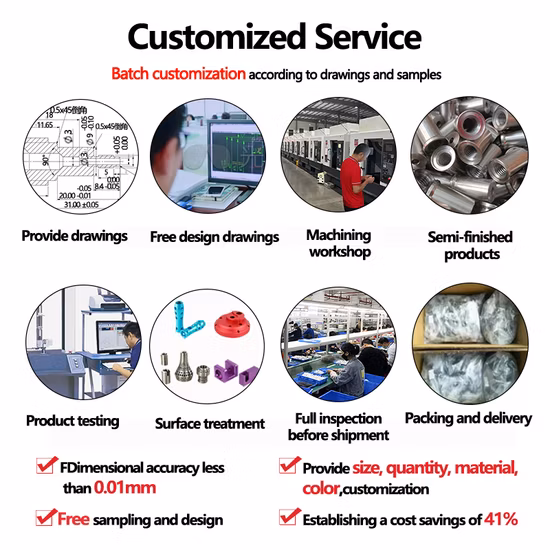 Обрабатывающие детали с ЧПУ Индивидуальные металлические алюминиевые детали токарного станка Токарная деталь